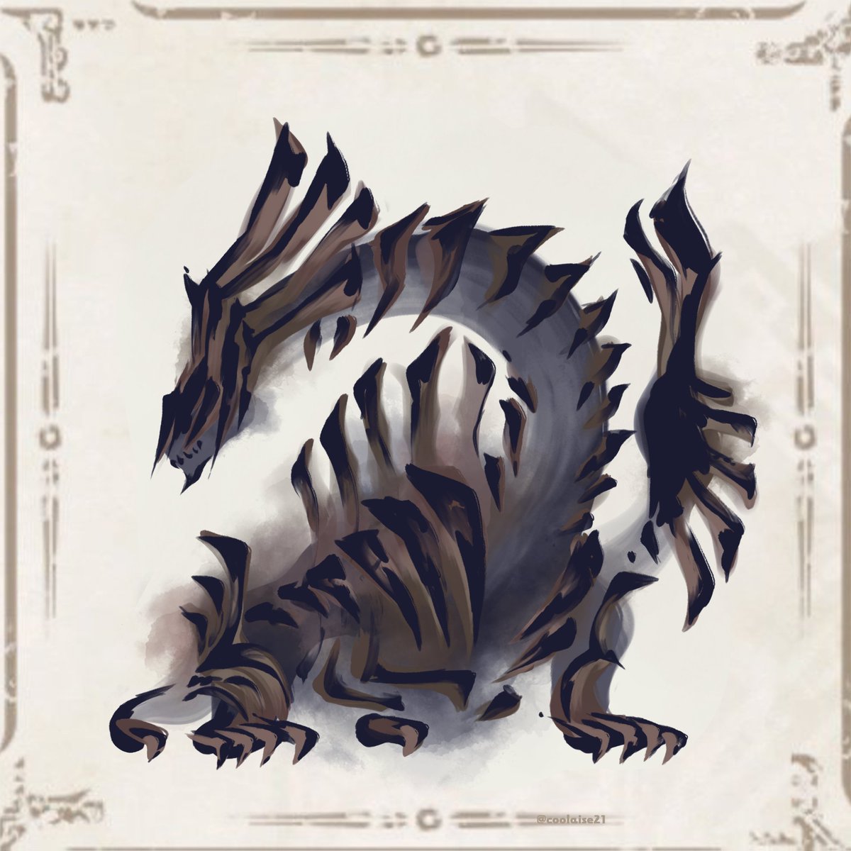 C00laise absolutely APPROVES anyone to tattoo em! on X: Jin Dahaad Kamuran  Icon. Sir, thats a Fromsoft boss when i see one. . MonsterHunter MHWilds  モンハン t.coc9mO9Ca7om  X