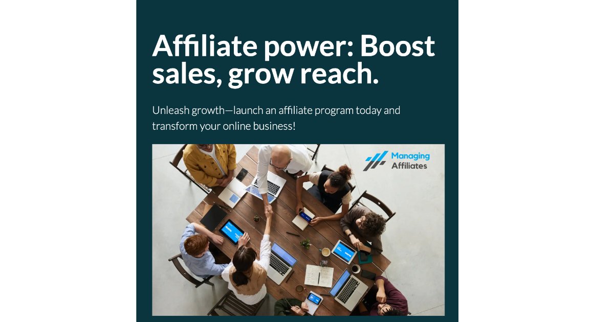 Unlock Your Business’s Full Potential with Affiliate Marketing!  With the right team by your side, your affiliate program can thrive—without the guesswork. Ready to scale? Let’s make it happen!