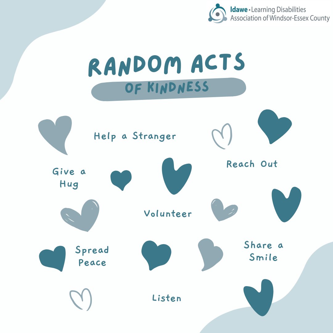 Kindness costs nothing but means everything. 💙

 #RandomActOfKindness #LDAWE #YQG #Community #Inclusion