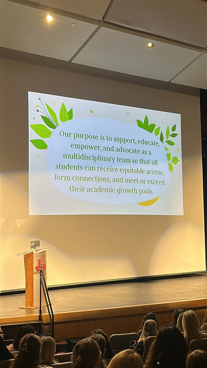 Our fearless leader <a href="/IamBranum/">Tabitha Branum</a> helped launch the #risdsprout conference with words of encouragement and affirmation. #risdbetheone #risdweareone #risddwd