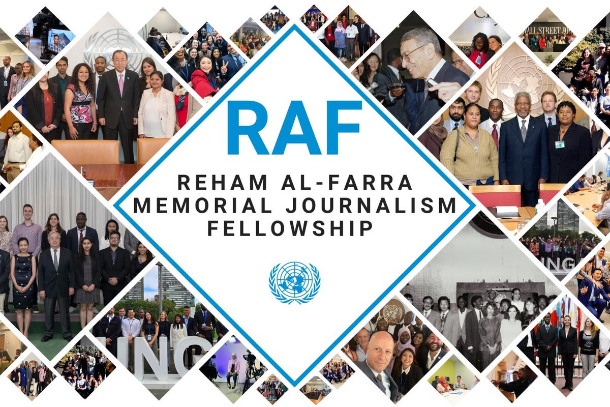 UN in Albania (@un_albania) on Twitter photo .<a href="/UN/">United Nations</a>RAF invites young full-time working journalists to apply for the Reham Al-Farra Memorial Journalism Fellowship #RAF2025. A great opportunity to boost your journalism skills while learning more about the @UN. Apply by 31 March 2025: 👇
un.org/en/raf .<a href="/UN/">United Nations</a>RAF invites young full-time working journalists to apply for the Reham Al-Farra Memorial Journalism Fellowship #RAF2025. A great opportunity to boost your journalism skills while learning more about the @UN. Apply by 31 March 2025: 👇
un.org/en/raf