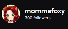 MommaFoxyy's tweet photo. we did it, OMG THANK YOU ALL SO MUCH for the 300 followers 😳�� you guys don't understand how much this means to me https://t.co/1RUmEs4vtF