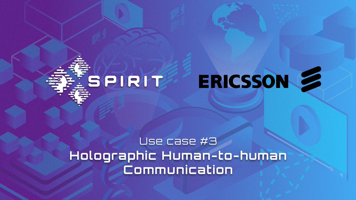 SPIRIT_eu's tweet image. Thrilled to share SPIRIT Use Case #3, led by @Ericsson!
🌟 Explore Holographic Human-to-Human Communication, delivering lifelike 3D holograms over 5G for immersive telepresence.

Learn more and watch the videos: spirit-project.eu/use-cases/

#SPIRITproject #XR #Telepresence #EUXR