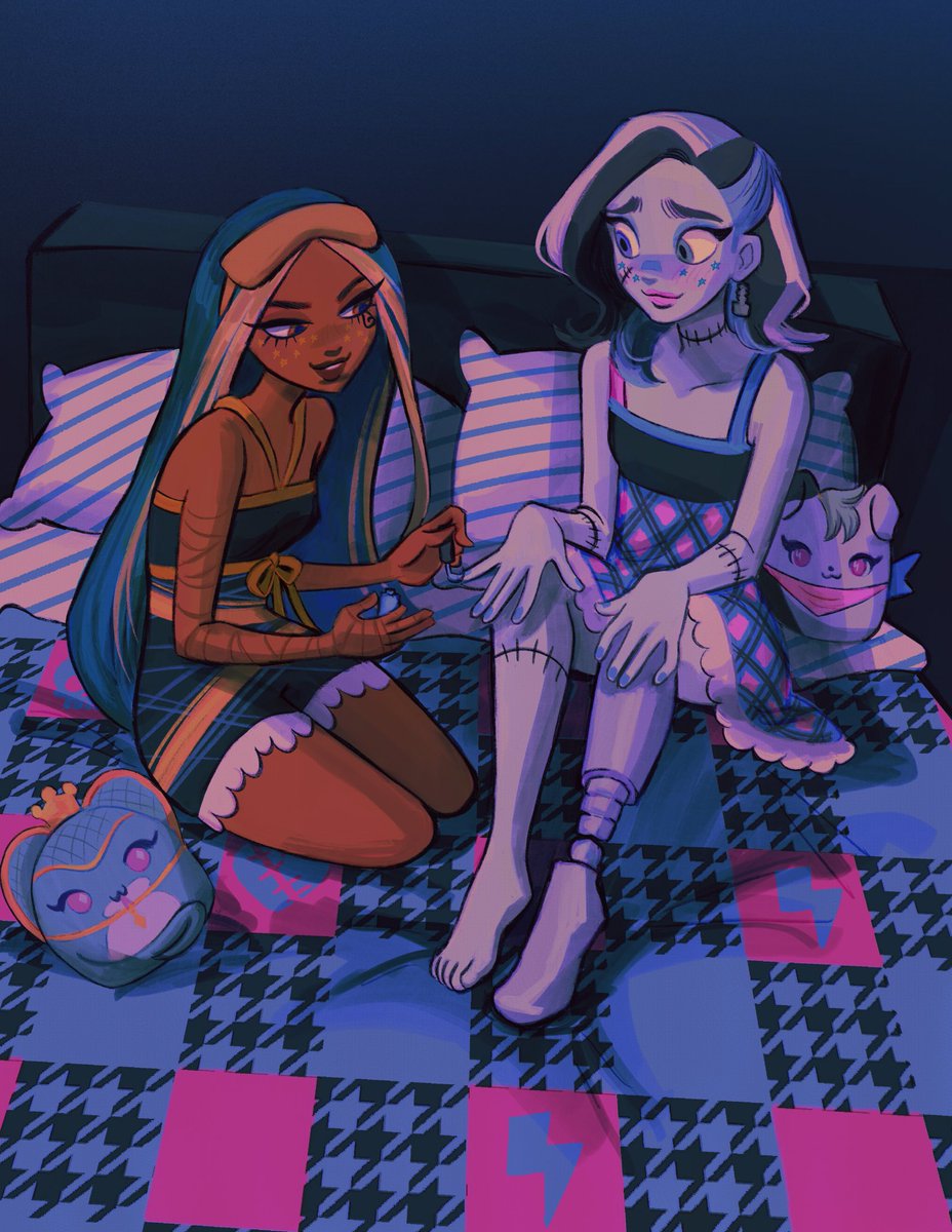 flandrepudding's tweet image. clankie sleepover/buried secrets