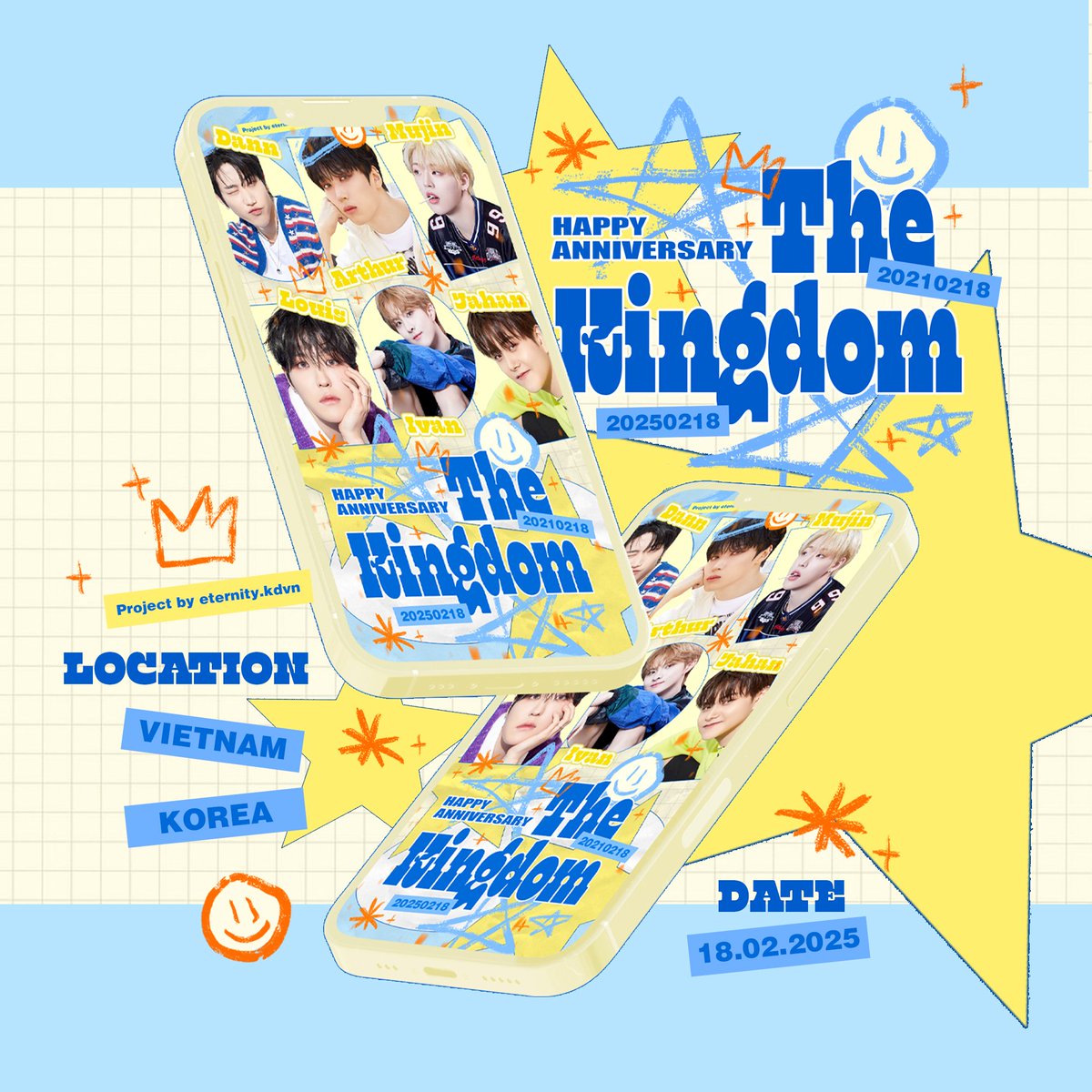 Rinrrinrrinn's tweet photo. [👑] 𝐇𝐚𝐩𝐩𝐲 𝐓𝐡𝐞 𝐊𝐢𝐧𝐠𝐃𝐨𝐦 𝐃𝐞𝐛𝐮𝐭 𝟒𝐭𝐡 𝐀𝐧𝐧𝐢𝐯𝐞𝐫𝐬𝐚𝐫𝐲

인스타그램 광고
⏰ 시간: 2025.02.18
📍 위치: 베트남, 한국

영원의 eternity.kdvn (@loulouissi &amp; me)

#TheKingDom #더킹덤 #TKD
#TheKingDom_4th_Anniversary

@TheKingDom_GF https://t.co/jxPL8myvy9