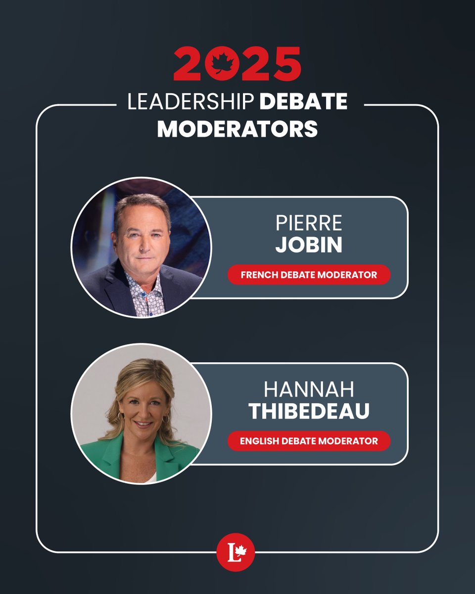 Introducing the moderators for the 2025 Liberal Leadership debates!