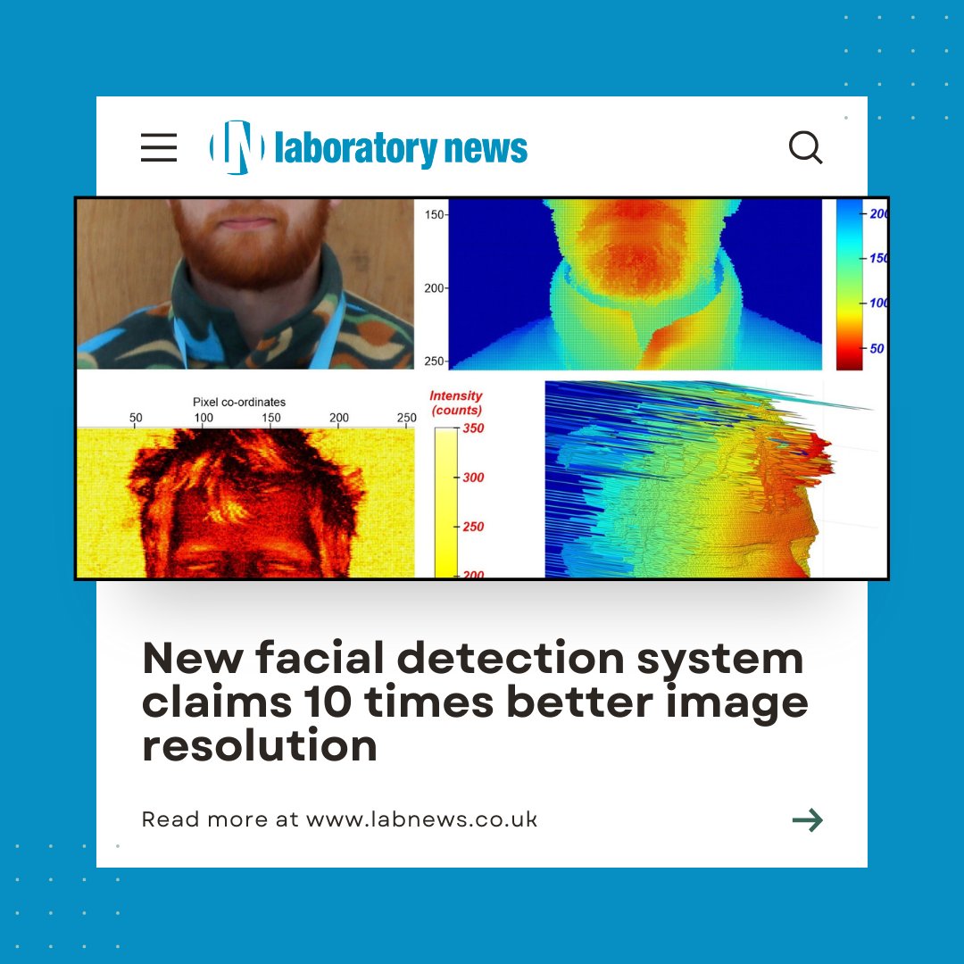laboratorynews's tweet image. Creators of a newly developed detection system say it provides accurate human facial detection over distances up to 1 kilometre.

Read more: labnews.co.uk/article/209688…

#labnews #facialdetection #LiDAR #imagescan