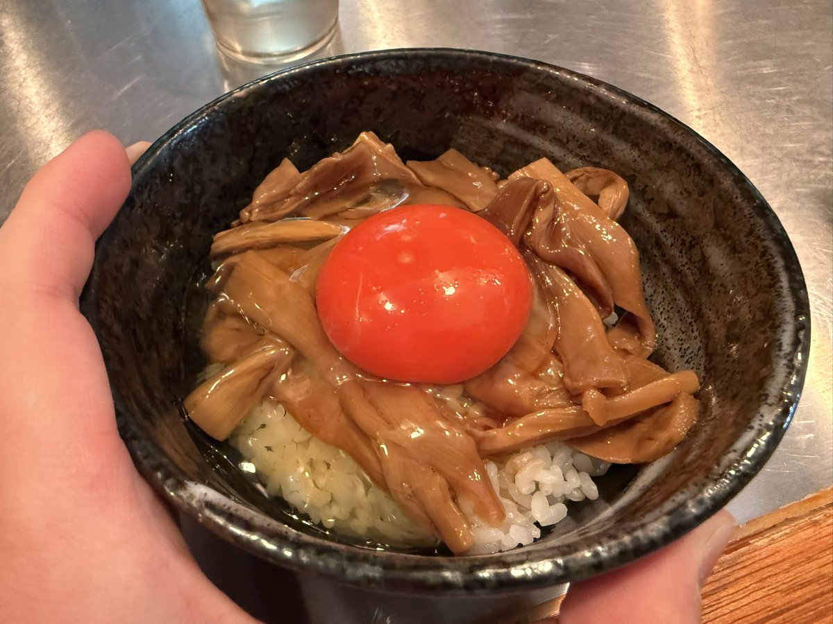 fumifp's tweet photo. やっぱりナンバーワン☝️
メンマ卵かけご飯の旨さ🙄昔無かったよな… https://t.co/B7N934m7yH