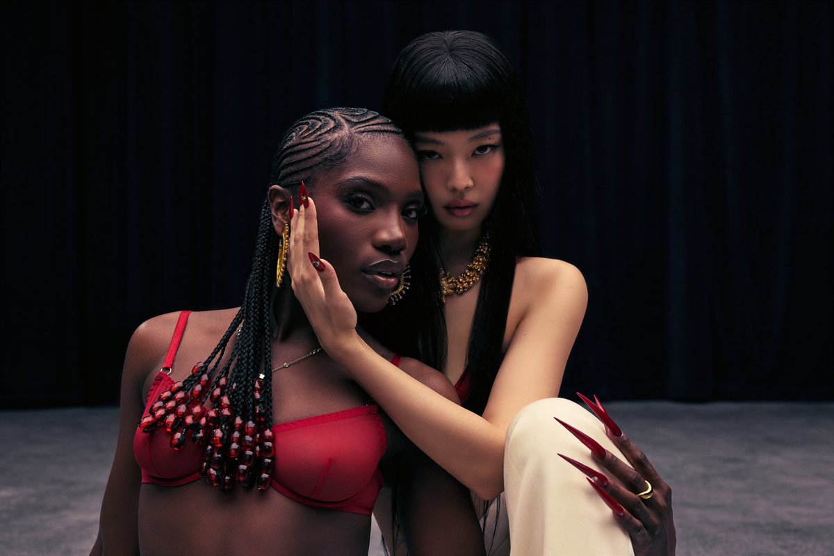 PopBase's tweet photo. JENNIE &amp; Doechii stun for ‘EXTRAL.’ Out this Friday. https://t.co/YfbUsMLoOh