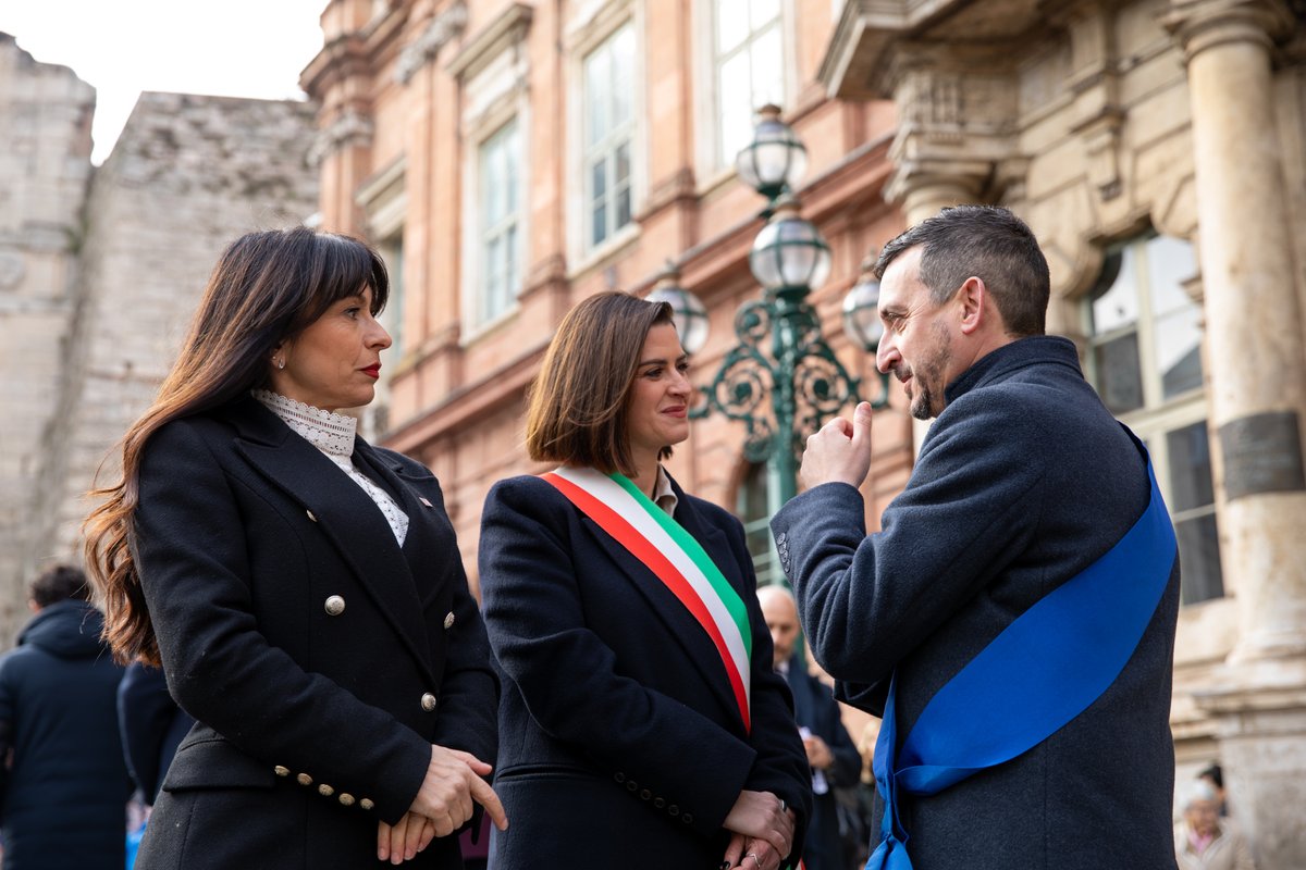 L'arrivo del Presidente della Repubblica all'Università per Stranieri di Perugia per l'Inaugurazione dell'anno accademico 2024-2025 e l'incontro con il rettore Valerio De Cesaris.