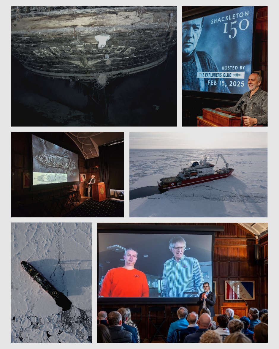Endurance22 (@endurance_22) on Twitter photo FMHT Trustee Mensun Bound & Chad Bonin from
<a href="/Ocean__Infinity/">Ocean Infinity</a> joined #Shackleton150 by satellite link, beaming into <a href="/ExplorersClub/">The Explorers Club</a> in NY! Celebrating #Endurance22 on Shackleton’s 150th birthday with <a href="/ReachtheWorldco/">Reach The World</a>
#FMHT #exploration #maritime #Heritage #shackleton #endurance FMHT Trustee Mensun Bound & Chad Bonin from
<a href="/Ocean__Infinity/">Ocean Infinity</a> joined #Shackleton150 by satellite link, beaming into <a href="/ExplorersClub/">The Explorers Club</a> in NY! Celebrating #Endurance22 on Shackleton’s 150th birthday with <a href="/ReachtheWorldco/">Reach The World</a>
#FMHT #exploration #maritime #Heritage #shackleton #endurance