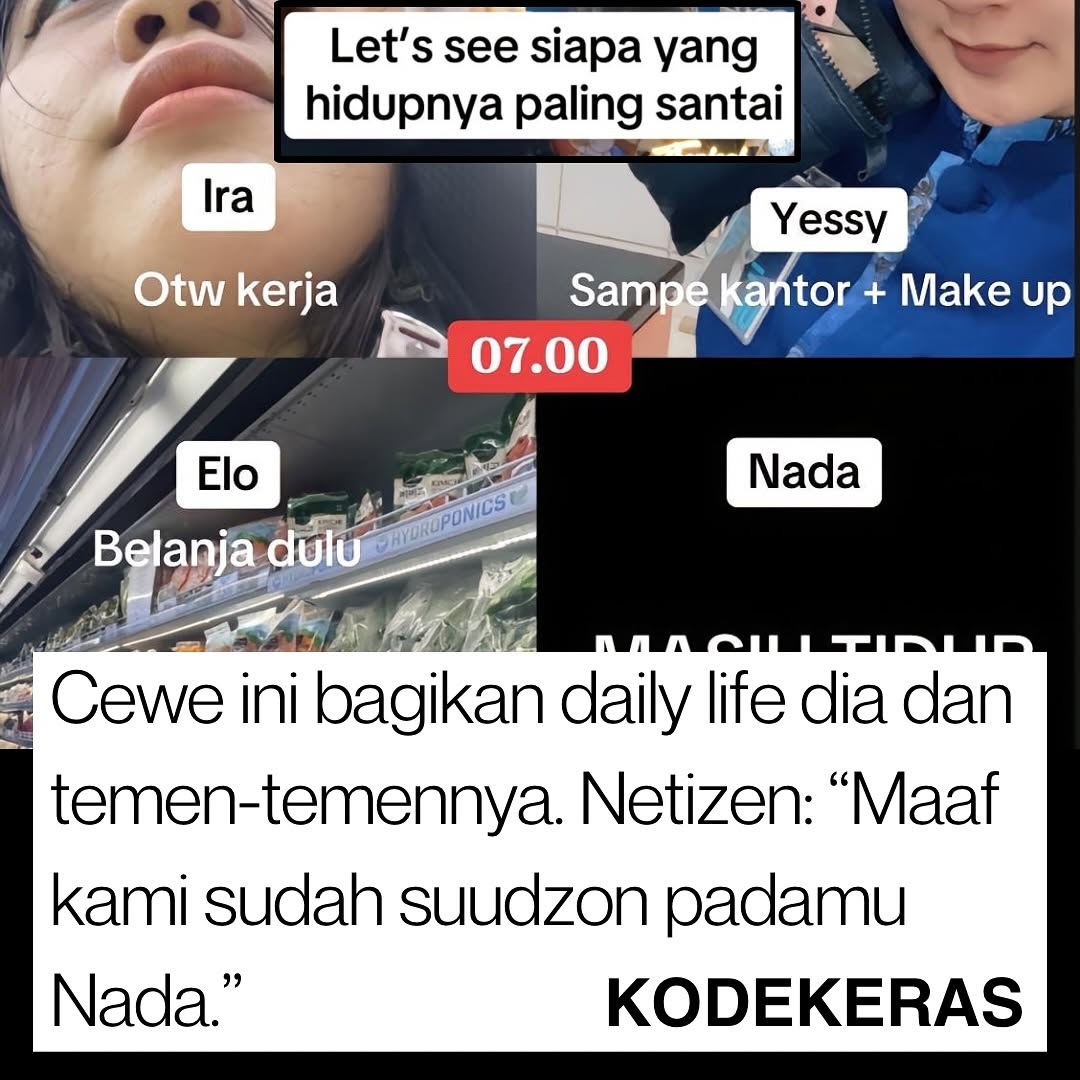 augudzs's tweet photo. Elo enak bgt ya hidupnya😭😭

Kirain cuma nada yg paling santai🫵😭 https://t.co/gqGP5pYLc7