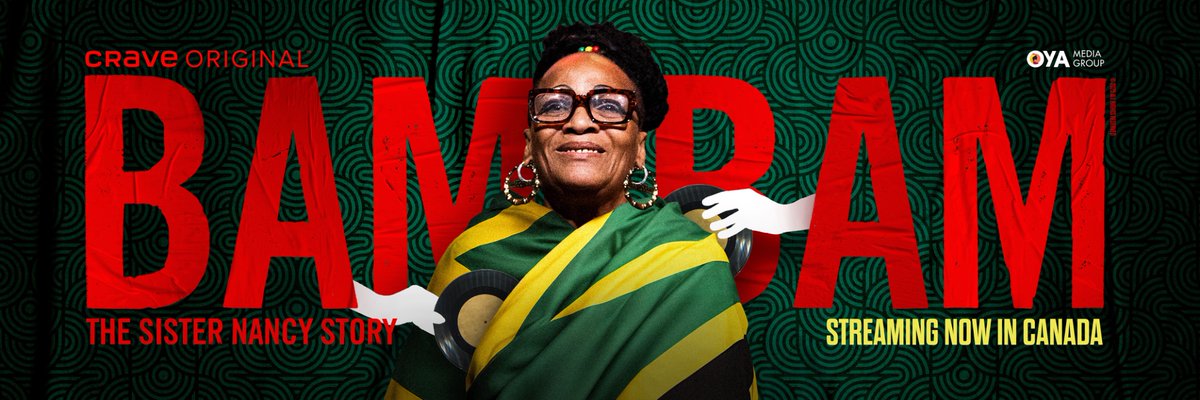 OYA Media Group (@oyamediagroup) on Twitter photo It’s Family Day, and there’s no better time to sit back, press play, and experience ‘Bam Bam: The Sister Nancy Story’ our latest documentary film directed by Alison Duke now streaming in Canada on Crave. <a href="/therealgoldelox/">Alison Duke</a>
crave.ca/tv-shows/bam-b… It’s Family Day, and there’s no better time to sit back, press play, and experience ‘Bam Bam: The Sister Nancy Story’ our latest documentary film directed by Alison Duke now streaming in Canada on Crave. <a href="/therealgoldelox/">Alison Duke</a>
crave.ca/tv-shows/bam-b…