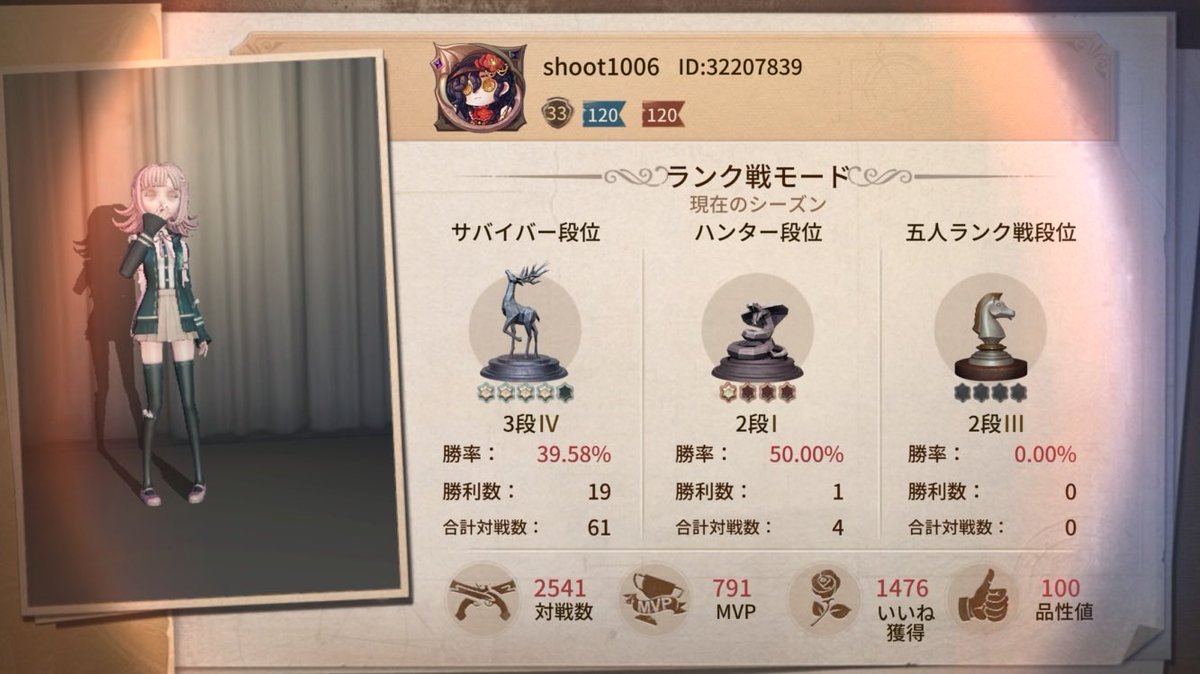syuto1006's tweet photo. 私と一緒に「identityV」で遊ぼう！ https://t.co/CBKNMBxwms