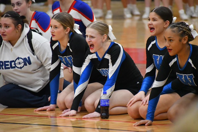 Walled Lake Western competitive cheer team claimed its second district title in program history on Saturday with a record setting performance 💙 #WEareWLCSD <a href="/WLWCHEER/">WLW Cheer</a> <a href="/WLWAthletics/">WLWestern Athletics</a> 

Story ➡ wlcsd.org/community/dist…