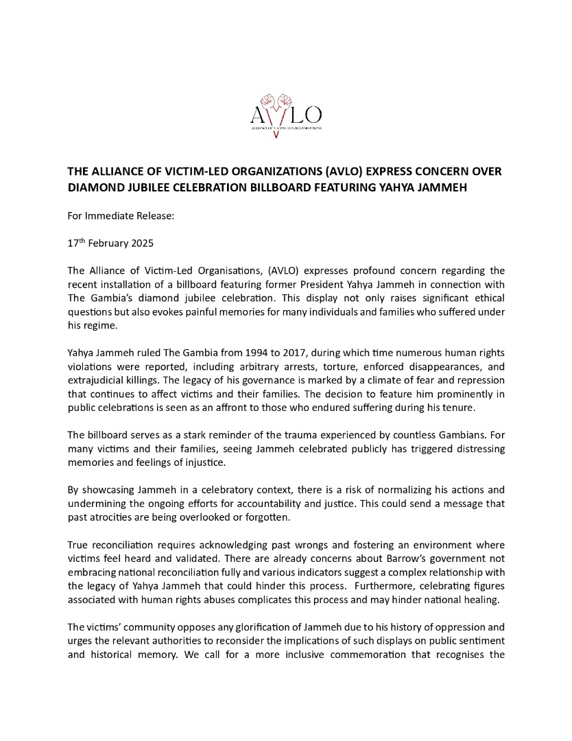 Alliance of Victim-Led Organisations tweet media
