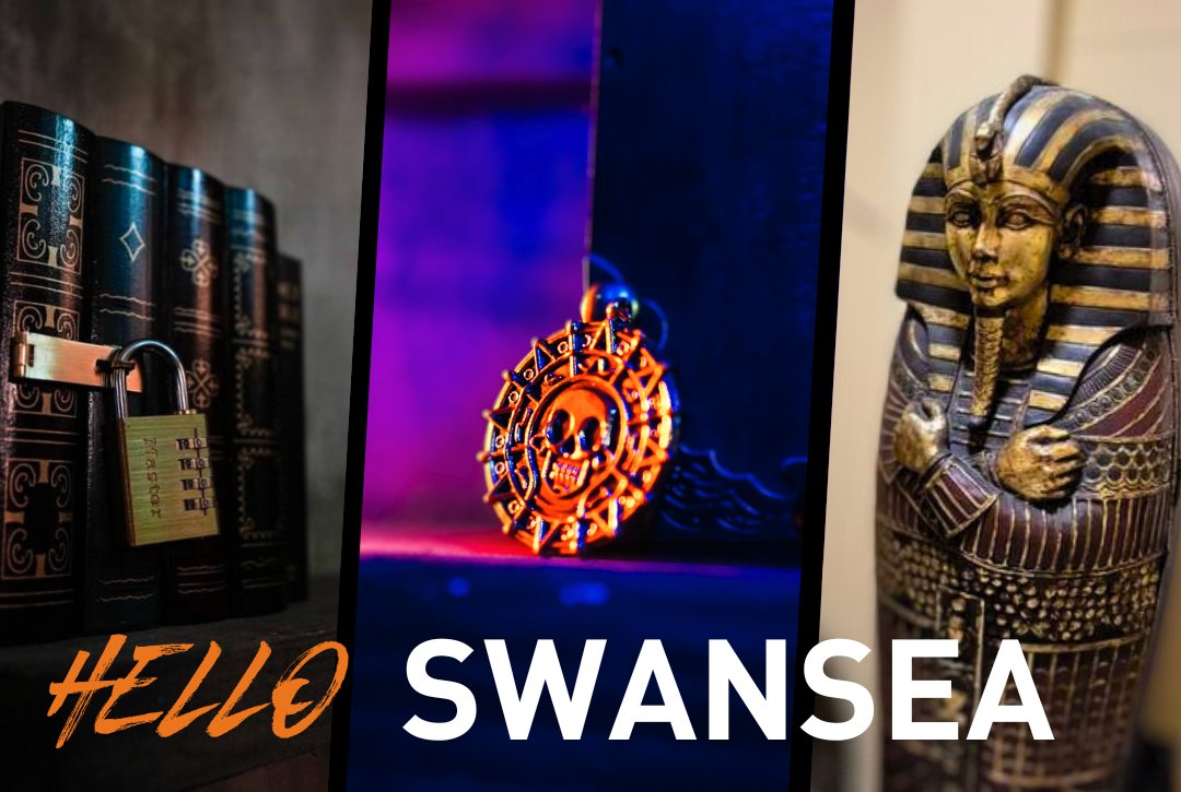 Houdini’s Escape Rooms are coming to Swansea this Saturday! 

Three immersive games are coming:

🔗 Escape from Alcatraz 
☠️ Captain Blackheart’s Curse 
🐪 NEW! The Lost Pharaoh: In the Valley of the Kings

Pre-book now: ww.houdinisescape.co.uk/swansea/

#EscapeRoom #Swansea