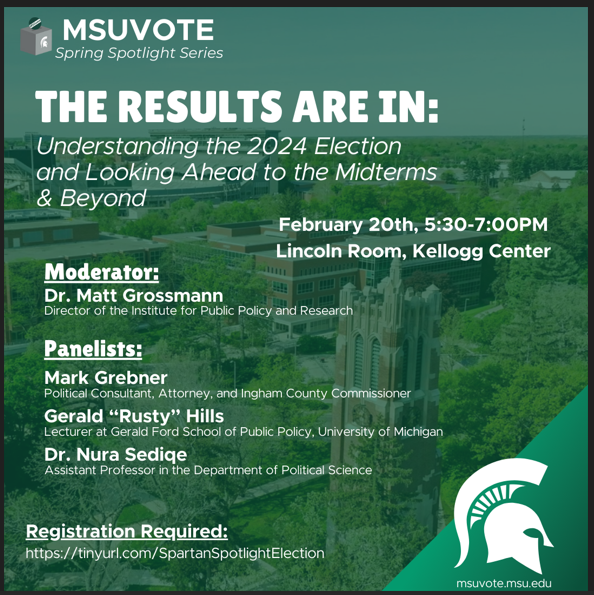 MSU Political Science tweet media