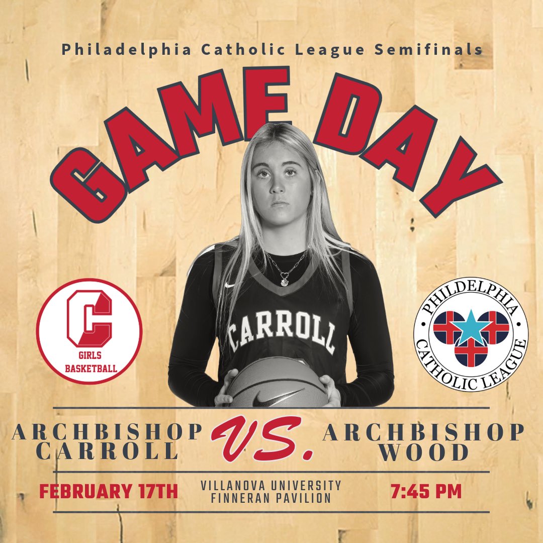 Game Day for a trip back to the Palestra!  Let’s pack the Finneran Pavilion tonight.  $5 student &amp; $10 adult tickets at the door only (both games)