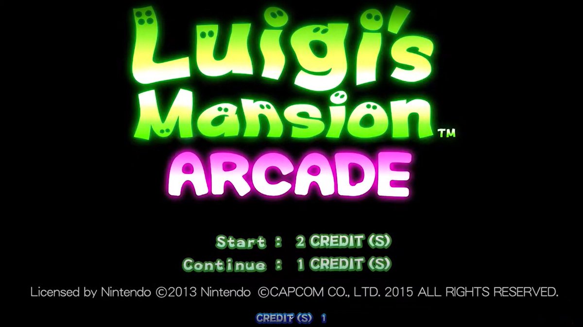 ScanLineGen's tweet image. Luigi's Mansion Arcade (Capcom 2015) youtu.be/FlccIjD0Ps4?si… via @YouTube