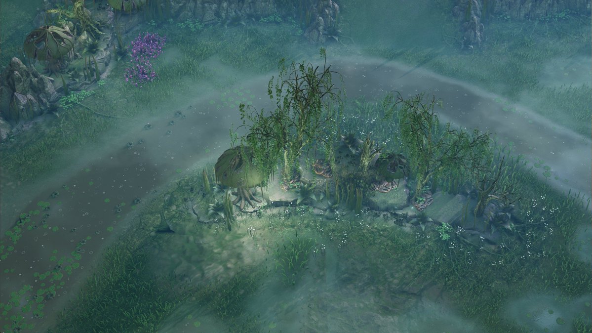 Check out this recent map update! 

We've updated the grass for better visibility and added lots of new decorations, like lily pads, trees, and mushrooms. Let us know what you think! 

#UnrealEngine #gamedev