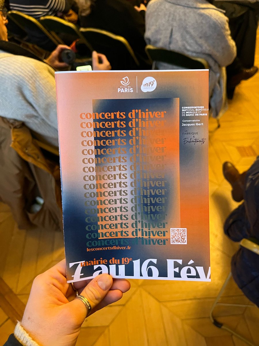 Retour en images sur l'édition 2025 des Concerts d'Hiver ! Plus de 3600 spectateurs sont venus assister aux 15 concerts organisés dans la Mairie du 19e.
Une ambiance unique et des artistes talentueux·ses qui ont marqué·es cette 16e édition des Concerts d'Hiver de leur empreinte.