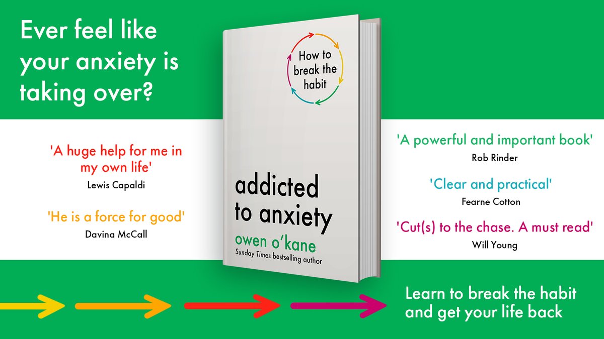 Penguin Michael Joseph (@michaeljbooks) on Twitter photo Many of us find ourselves in situations where our anxiety takes over. It doesn’t have to be this way.
#AddictedToAnxiety by <a href="/owenokaneten/">Owen O'Kane</a> is the key to managing your anxiety, moving forwards and reclaiming a sense of freedom.
Order now: amzn.to/3WO3Lf8 Many of us find ourselves in situations where our anxiety takes over. It doesn’t have to be this way.
#AddictedToAnxiety by <a href="/owenokaneten/">Owen O'Kane</a> is the key to managing your anxiety, moving forwards and reclaiming a sense of freedom.
Order now: amzn.to/3WO3Lf8