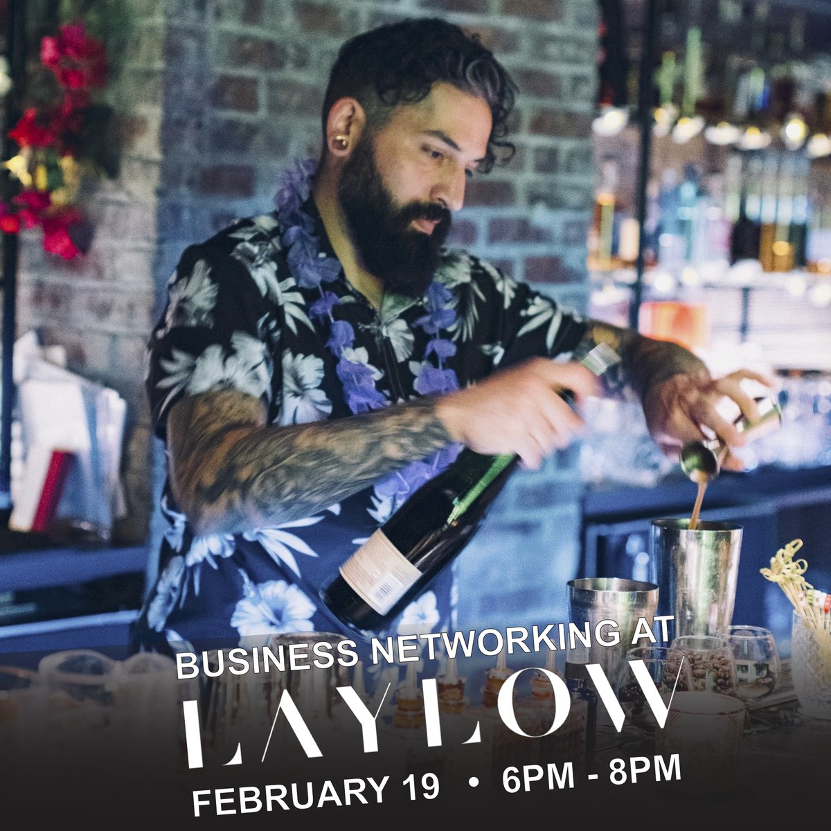 Will you join us this Wednesday (2/19) from 6PM - 8PM for Business Networking at Laylow?

To register visit: eventbrite.com/e/business-mad…

#businessnetworking #businessmadesocial #asburyparkchamber #laylow #AsburyParkNJ