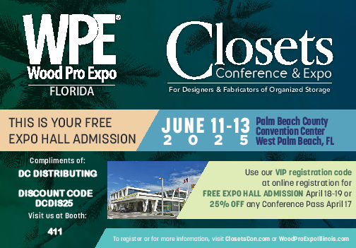 We are getting ready for the Closets Expo, and definitely the weather. 🌞🌞#closetcon #WoodProExpo #edgebanding #cabinets #countertops