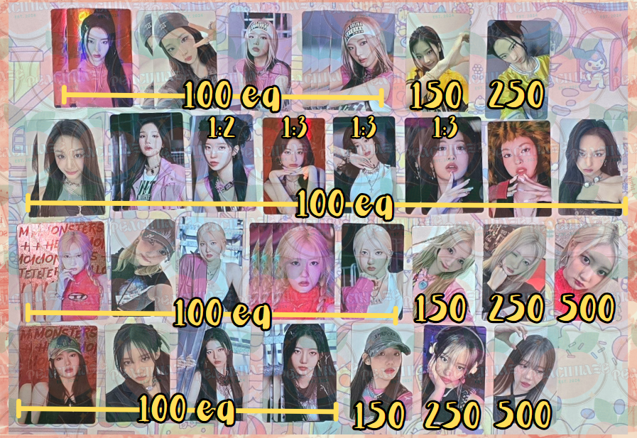 peachhaze_est24's tweet photo. 🍑#peachysells🍑

WTS LFB

Selling BABYMONSTER 2025 1st World Tour Seoul PCs! Dm/reply if interested ^^
⤷on hand
⤷prio taking more
⤷price+pf+sf

MOP: Gcash only
MOD: J&amp;T only

t. baemon chiquita ruka pharita asa ahyeon rami rora photocard tag special bundle yg select ph drip https://t.co/E16BaeQ77T