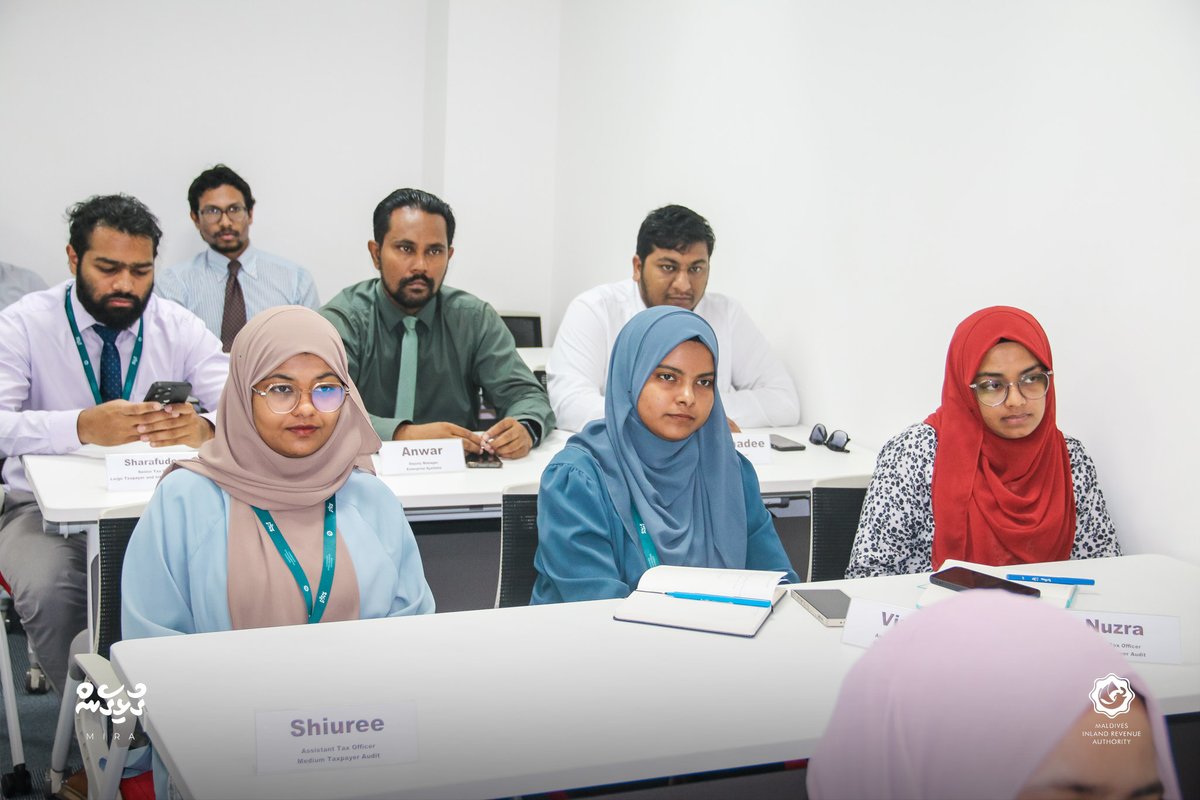 MIRAmaldives's tweet photo. Snapshots from 'Stress Management: Strategies for a Resilient and Productive Workplace' training held by Asiyath Nasooha (Role Plus Private Limited) for the staff of MIRA.
#gulhigenmira https://t.co/1ZqV4TXXvZ
