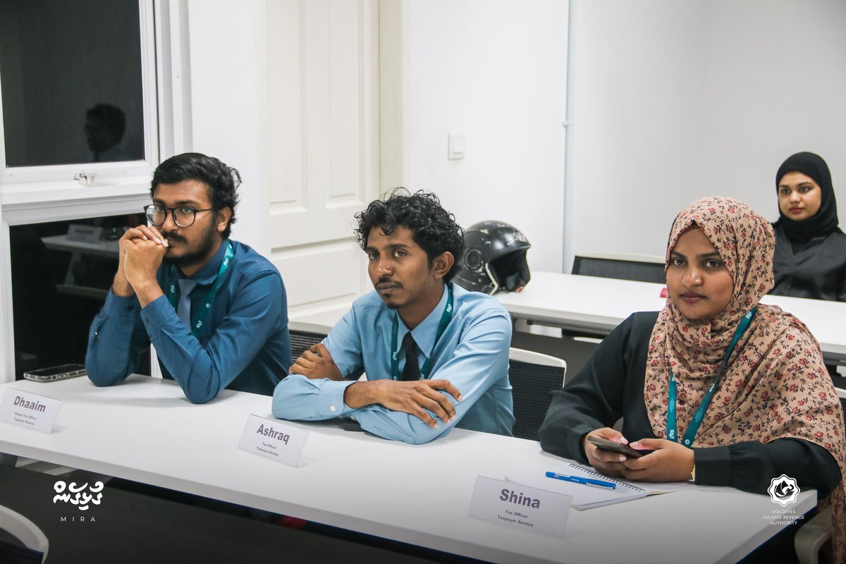 MIRAmaldives's tweet photo. Snapshots from 'Stress Management: Strategies for a Resilient and Productive Workplace' training held by Asiyath Nasooha (Role Plus Private Limited) for the staff of MIRA.
#gulhigenmira https://t.co/1ZqV4TXXvZ