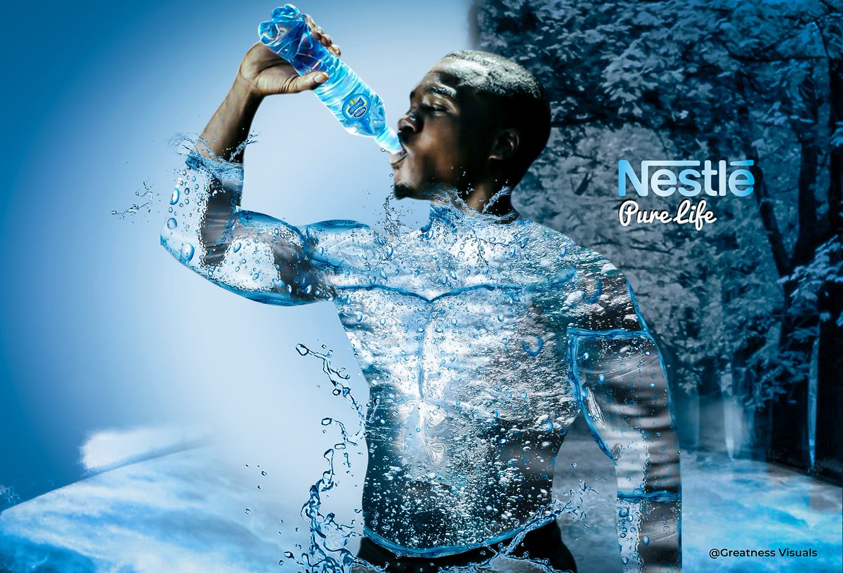 GreatnesOsawaru's tweet image. 🚀 Greatness Design Challenge 
DAY 17

Start Your Week with Nestlé Pure Life. 💧

Design drops daily at 12:00 PM WAT!
📌 Like, Share, Follow &amp;amp; Comment to support.
#NestlePureLife #StayRefreshed #GreatnessDesignChallenge #GreatnessVisuals #CreativePoster #FYP  #HydrationMatters