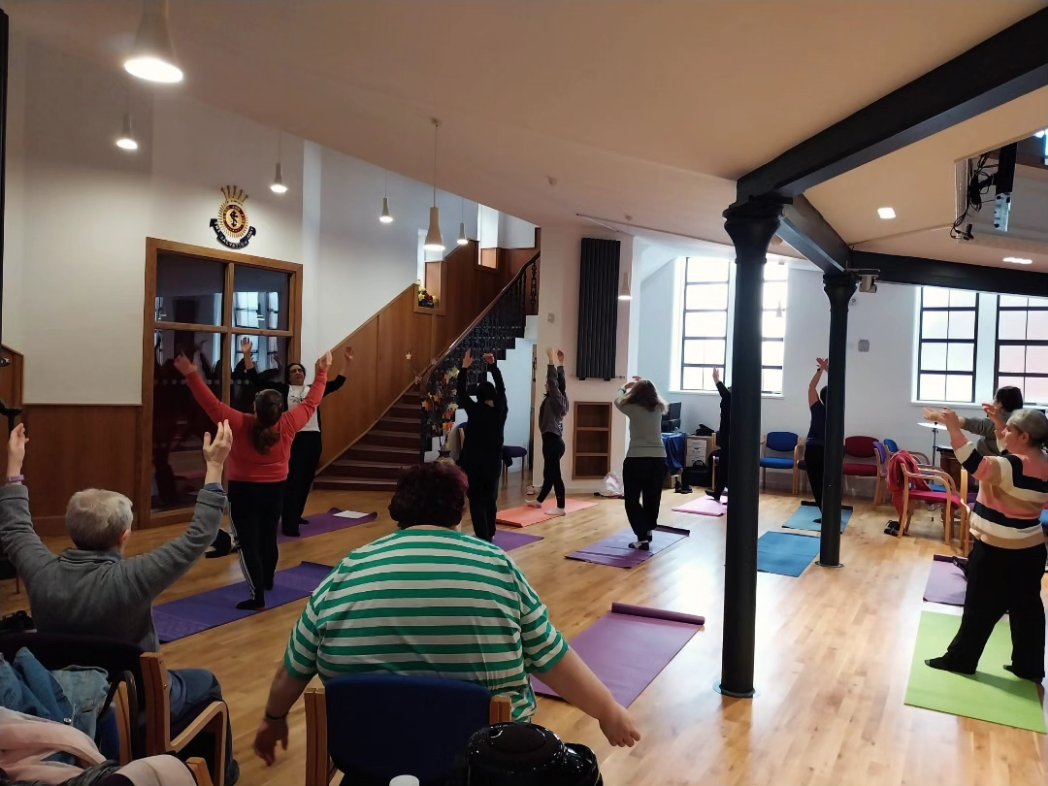 PVCL workshops over the last couple of months have been busy wee mornings! 🪷 The women have been learning how to create beautiful 3D-style painting, some creative writing sessions &amp; relaxing Yoga 🧘🏾‍♀️ #PositiveVibes #womensupportingwomen #Glasgow #gildedlilycic #Govan #positivity