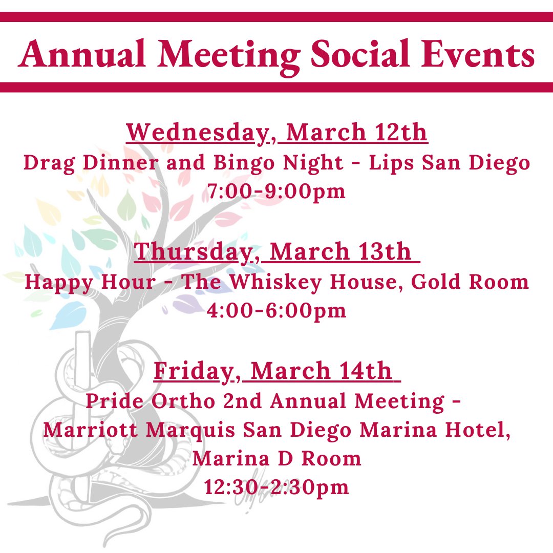 📣 We are excited to welcome Jesse M. Ehrenfeld, MD, MPH, as the keynote speaker for our Annual Meeting on March 14th in San Diego!

Register today for the meeting and associated social events!