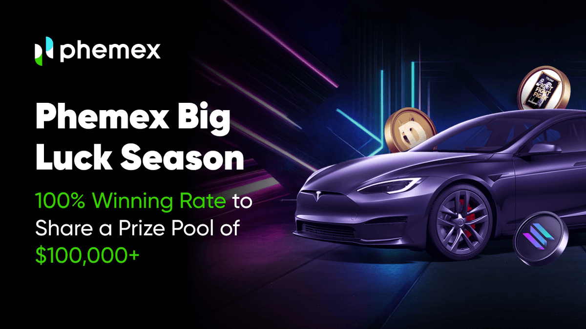 Phemex_official's tweet photo. ๐ Win a Tesla Model S! ๐คฉ Don't miss out on Phemexโs Big Luck Season Lucky Draw!
๐ฐ 100% winning chance โ complete simple tasks and take home amazing prizes!
๐๏ธ Join now: https://t.co/QhQHam9v2t
#LuckyDraw #Airdrop #WinTesla https://t.co/ADVshItObX