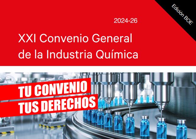 Industria_CCOO's tweet photo. El XXI #ConvenioQuímica 2024-2026 que se acaba de publicar en el BOE lo tienes aquí‼️

https://t.co/Pv8ktwiYqS https://t.co/XePniqEtqb