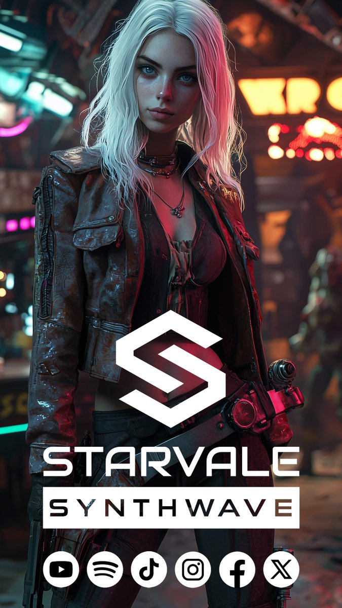 StarvaleSynth's tweet photo. Il y a bien longtemps, dans une galaxie lointaine, très lointaine...
Evy Starvale.
#StarvaleSynthwave #Synthwave #StarWars #SciFi #RetroFuture #EvyStarvale #GalacticVibes #ElectroWave #JediSynth #DarkSideBeats #ForceAwakens #SpaceOpera #FutureSounds #AIGenerated #SynthForce https://t.co/HkO1xtYndr