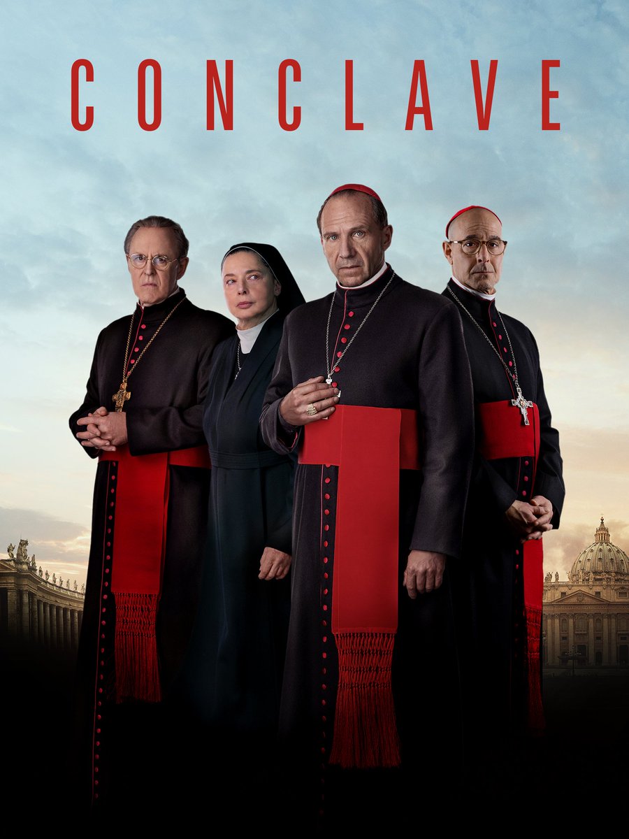 ElPare89's tweet image. #Cónclave ha ganado el #BAFTA2025 a la mejor película. Para mí, una película muy notable.

¿Qué opináis del largometraje de Edward Berger? 🤔