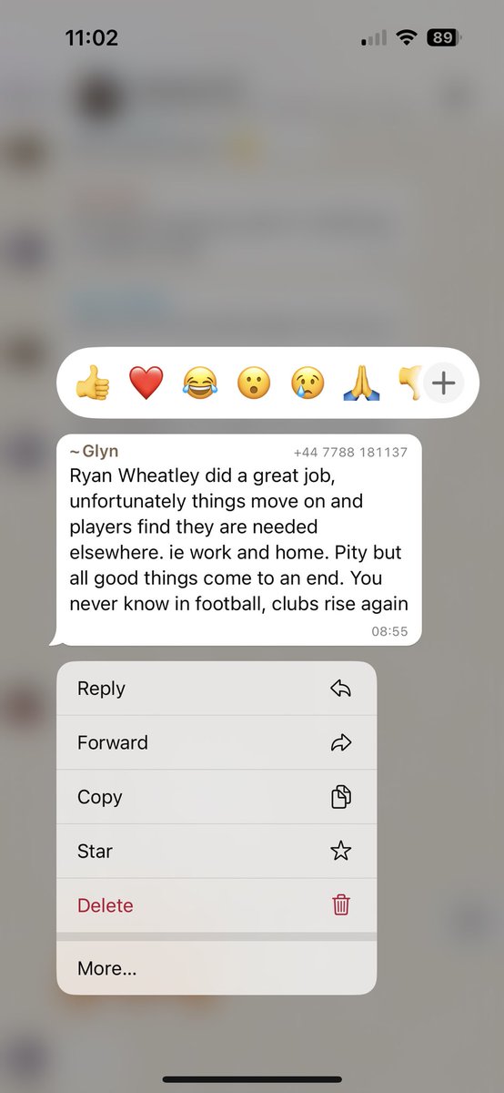 Final message on here comes from our gaffa, as the club regret to announce they have folded #PhoenixRising #EEBAFTAs