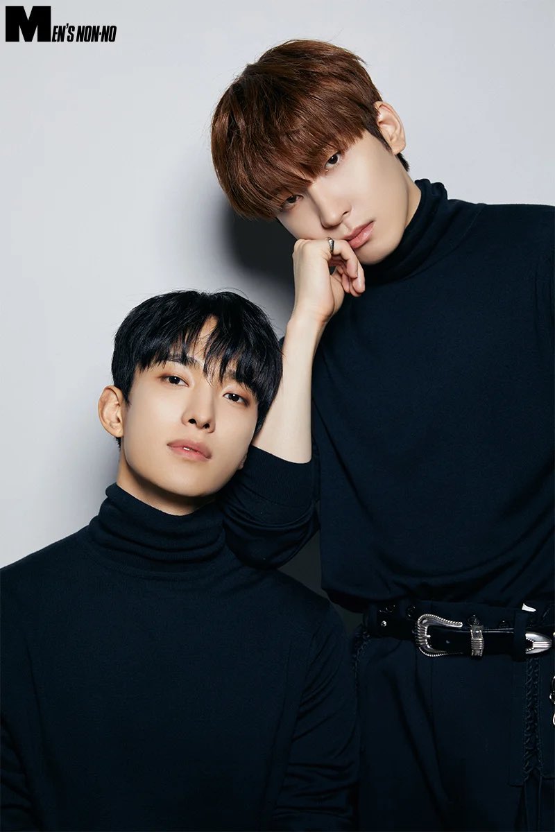 wonubliss's tweet photo. WONWOO AND DK for MEN’s NON-NO https://t.co/Vbhikewifq