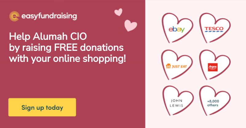 Here's your good deed of the day! Support us on <a href="/easyuk/">easyfundraising</a>! It's a fantastic way to help us fundraise for free. Sign up today and turn your online shopping at your favourite retailers like eBay, Tesco, M&amp;S and 1,000s more into much-needed funding for us: join.easyfundraising.org.uk/alumahcio/O9UP…