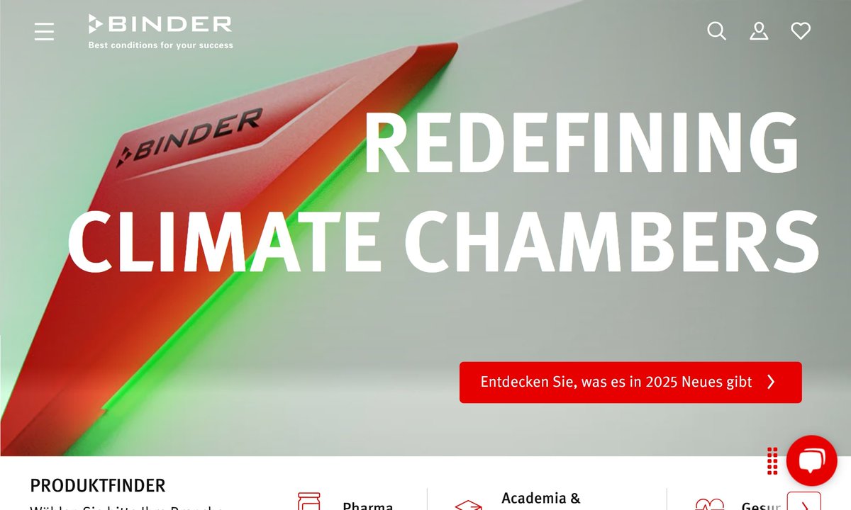 Aimeos showcase

german website sells simulation cabinets for scientific and industrial laboratories using Aimeos #ecommerce framework and #Typo3

binder-world.com