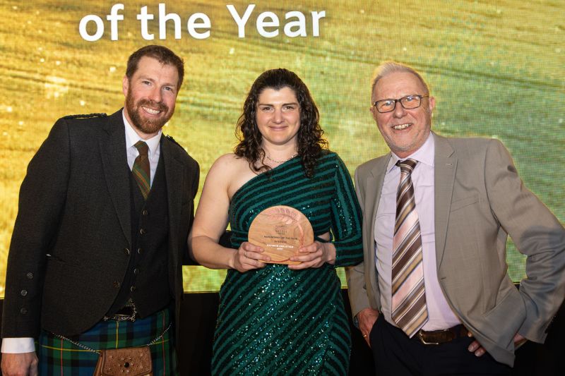 The next award of the night was the Agronomist of the Year. And the winner is… Kathryn Styan! #NAGA25