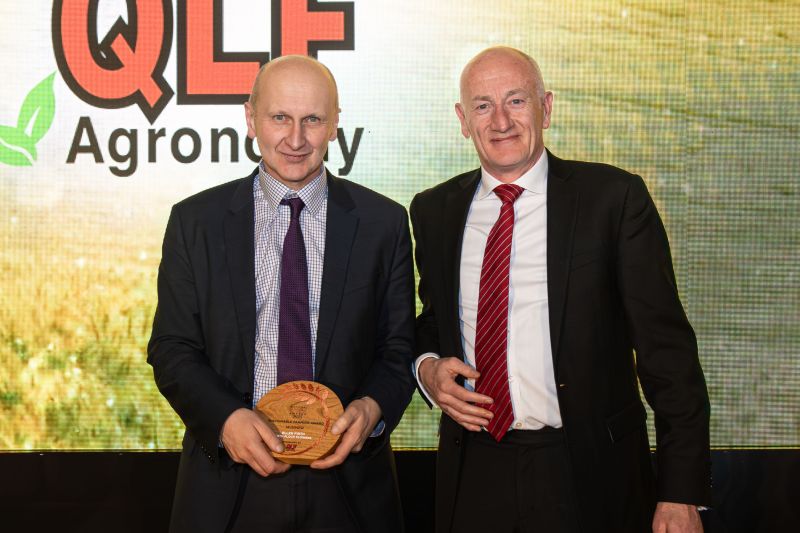 Our next category is the Sustainable Farming Award, proudly sponsored by QLF Agronomy. Whilst she couldn’t be in attendance, the winner – Ellen Firth – has exhibited unwavering commitment to long-term soil health and biodiversity. Congratulations, Ellen! #NAGA25