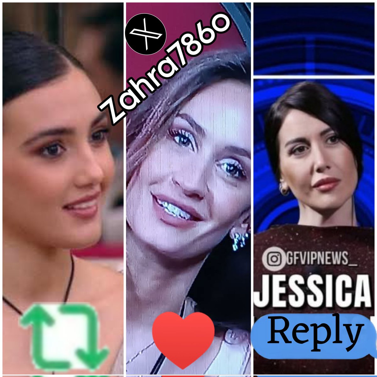 ZaylaViews's tweet photo. Chi sarà il primo finalista?
Zeudi =repostate 
Helena =like 
Jessica = Risposta 
#zelena #heleners #grandefratello 
#shailenzo #helevier https://t.co/xmuMY6IGAS