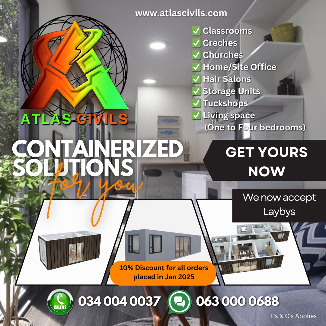 AtlasCivils's tweet image. #containerliving

#BuildDifferent #DreamInContainers #CustomContainers #ContainerSolutions #ShippingContainers #ModularConstruction #ContainerSolutions #ContainerLife #SustainableLiving #TinyHome #ContainerHomes