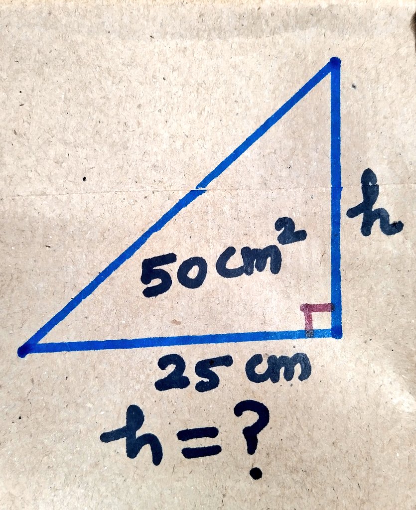 h=?