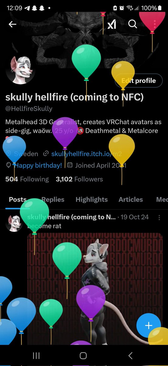 skully hellfire (@hellfireskully) on Twitter photo ding, level 26 ding, level 26