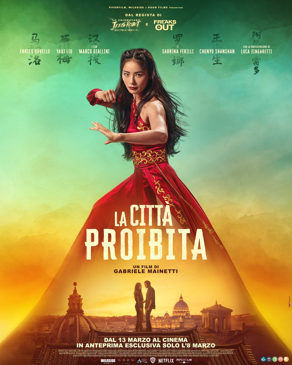 Come scrivere una storia che rispetti i codici del genere e si sviluppi armoniosamente nelle strade della mia città? Non ne ho idea. So solo che alla fine è nata una storia d’amore.

#LaCittàProibita esce nei cinema il 13 marzo. Anteprima esclusiva solo l’8 marzo.